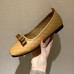 Women Bow Decor Comfy Square Toe Soft Sole Casual Slip On Loafers