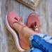 Women Tassel Decoration Cutout Round Toe Comfy Flats