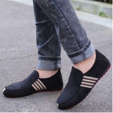 Latest Men's Fashion Slip On Breathable Moccasin Casual Shoes