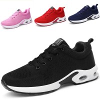 New Arrival Plus Size 45 Fashion Fly Woven Low Top Casual Runner Shoes