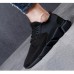 Spring and Autumn New Men's Anti-Odor Breathable Mesh Sport Casual Shoes