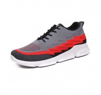 New Style Fashion Lightweight Breathable  Fly Woven Casual Sport Fabric Shoes for Men