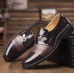 Summer Leather Shoes Slip On Formal Casual Business Shoes Men Dress Shoes