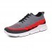 New Style Fashion Lightweight Breathable  Fly Woven Casual Sport Fabric Shoes for Men