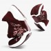 Women Casual Embroidery Flowers Knitted Lightweight Breathable Sneakers