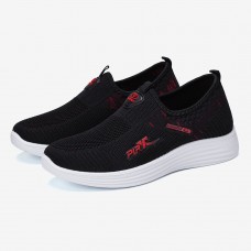 Women Casual Breathable Mesh Slip-on Walking Sneakers