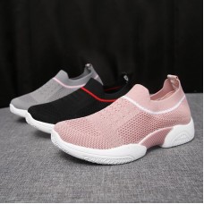 Women Breathable Sneakers Walking Slip On sports Shoes