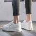 Women Lace Up Front Slip Resistant Casual Chunky Sneakers